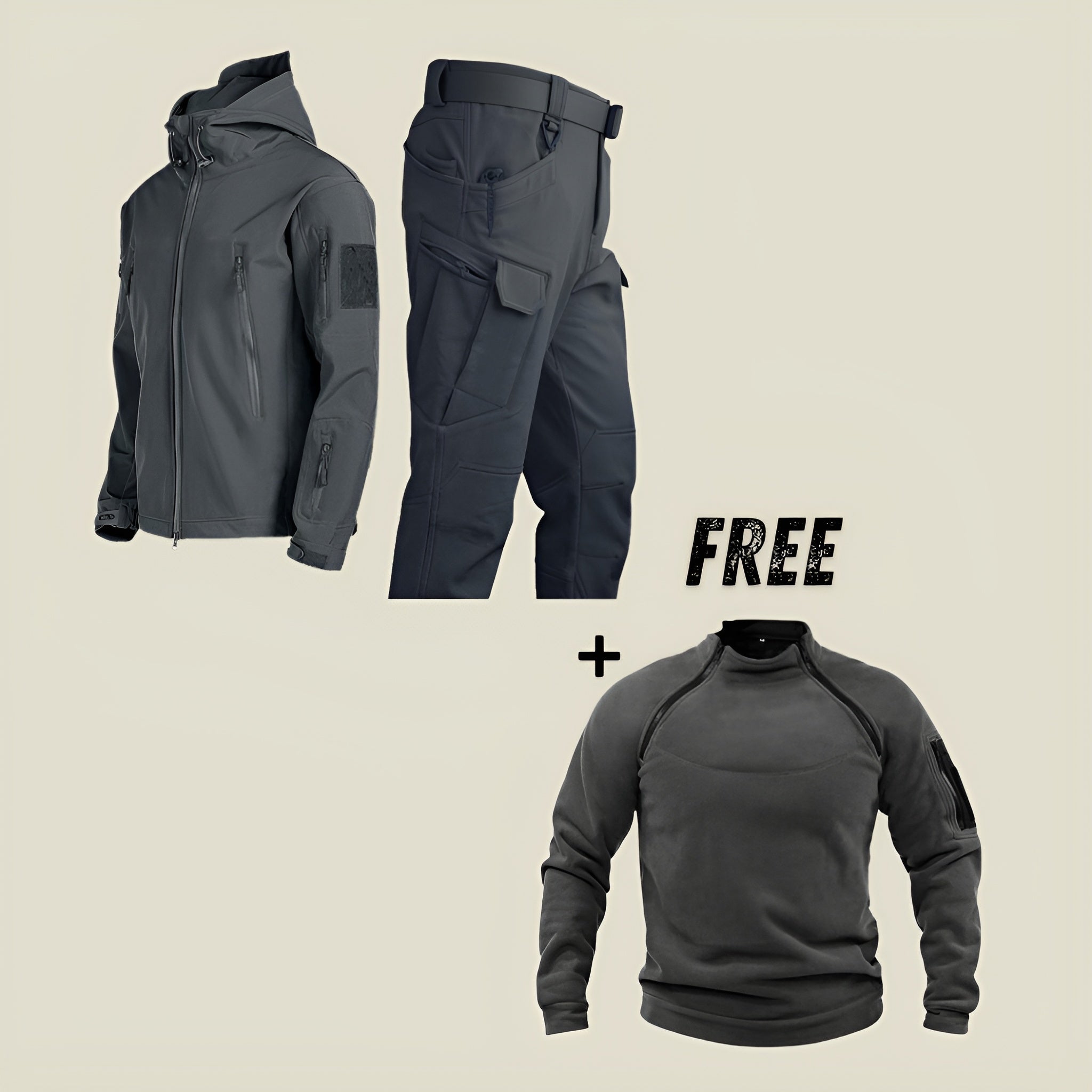 Jonas Military waterproof suit + free coat