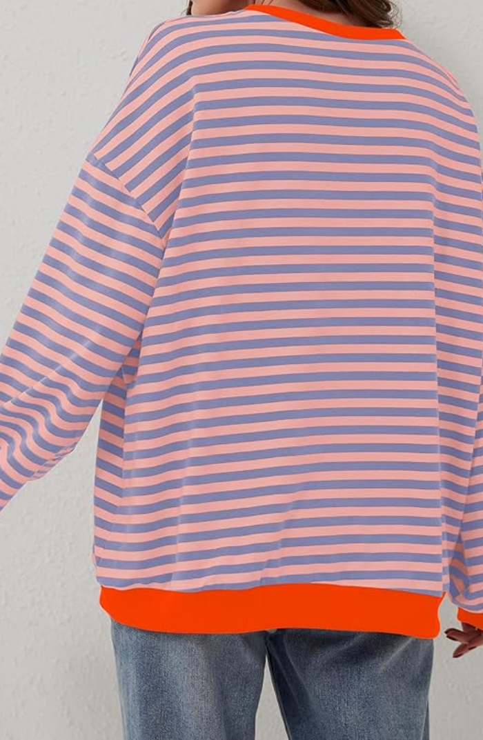 Oversized Striped Jumper