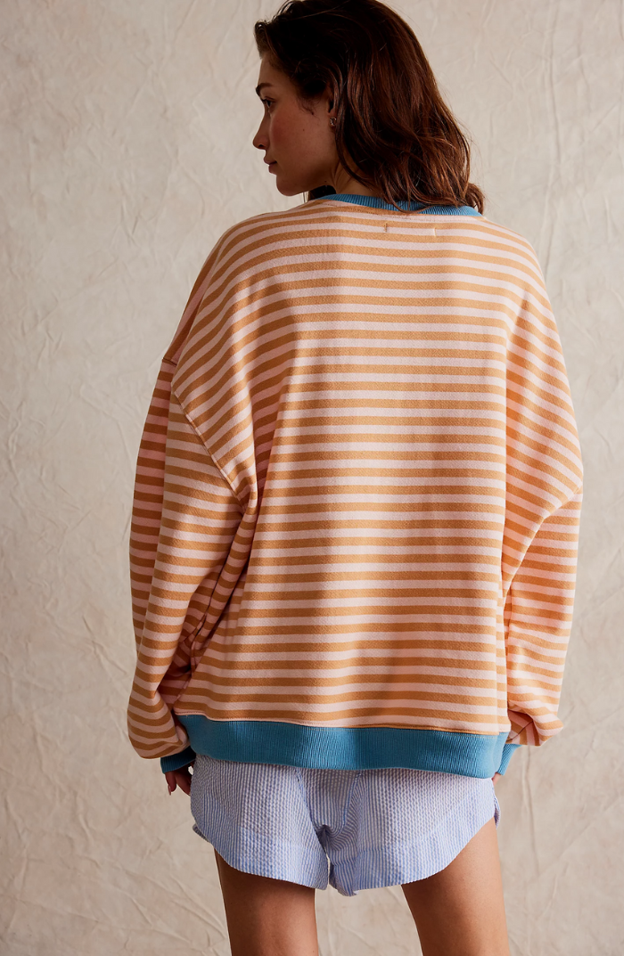 Oversized Striped Jumper