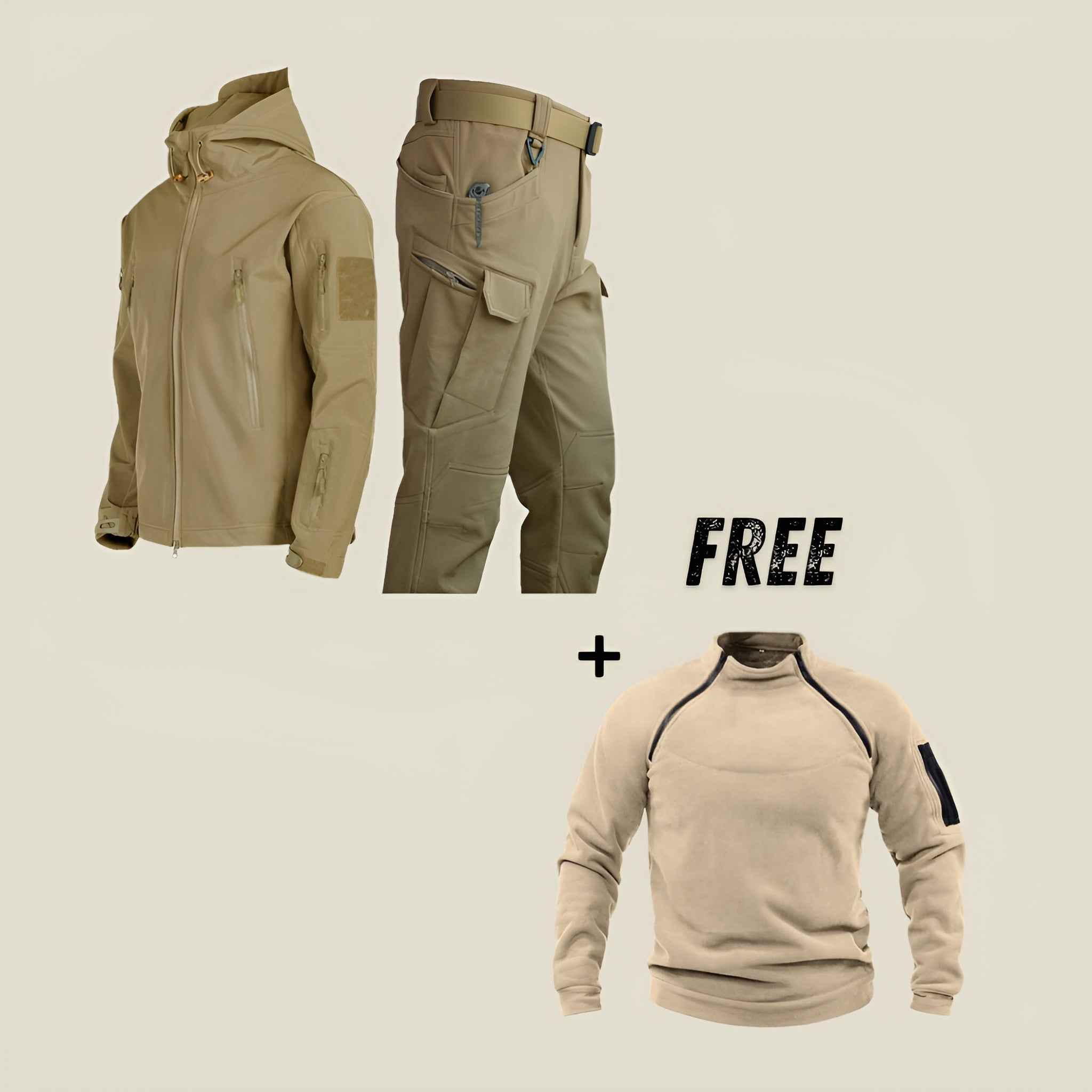 Jonas Military waterproof suit + free coat