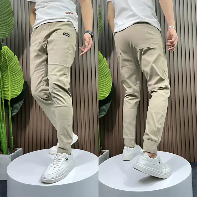 Cargo stretch pants men