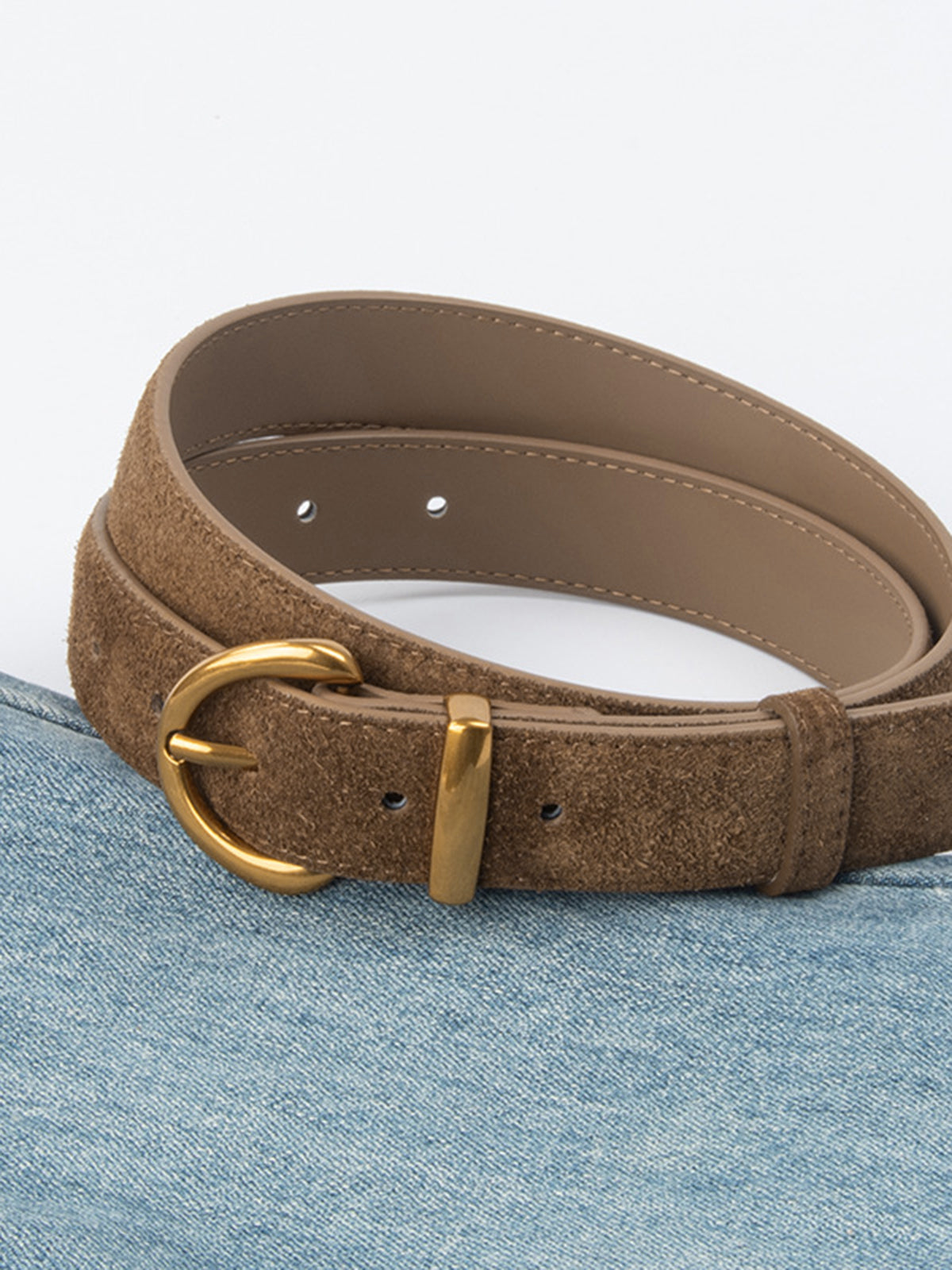 Soft-Buckle imitation Leather Belt