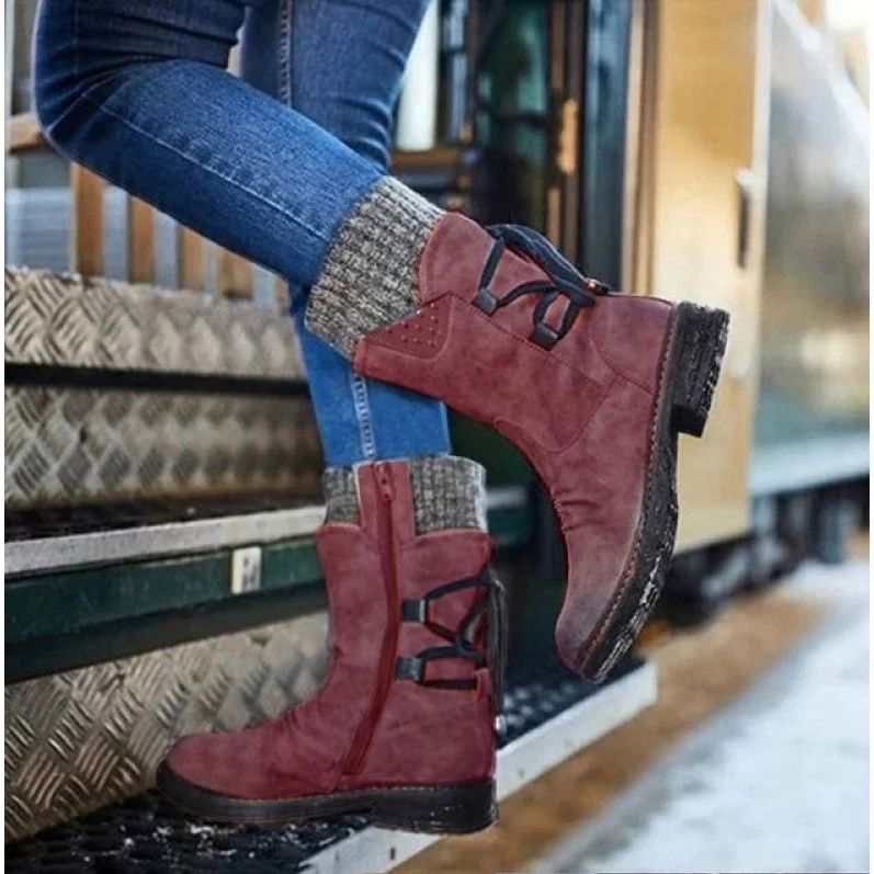 Winter Lace Up Boots