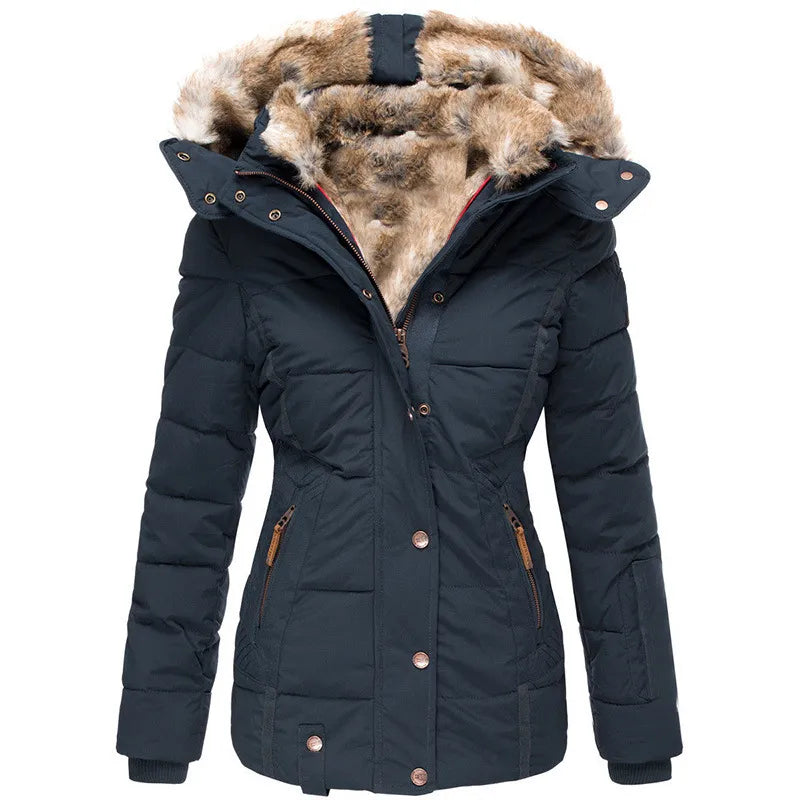 Elegant padded winter coat