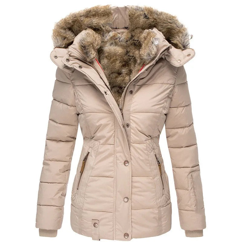 Elegant padded winter coat