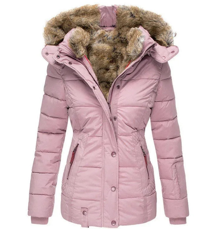 Elegant padded winter coat