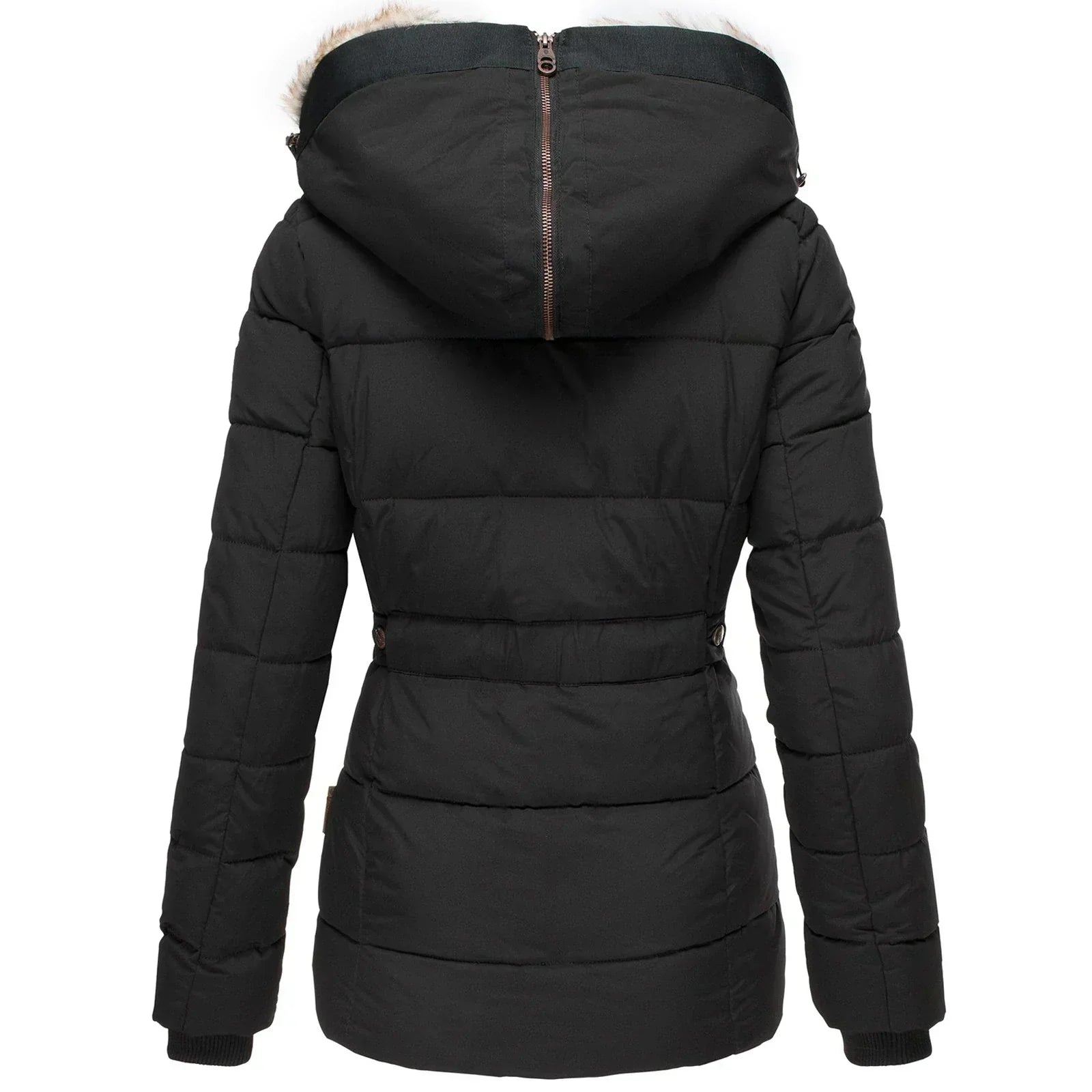 Elegant padded winter coat