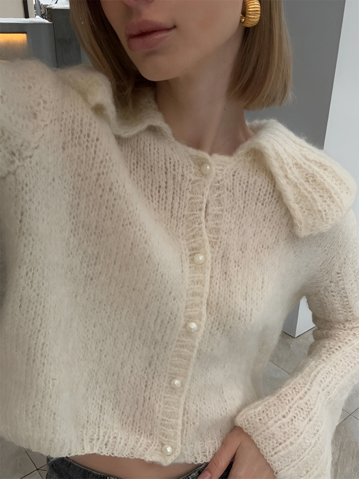 Tossy knitted cardigan