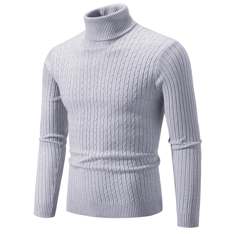 Mason casual cotton turtleneck