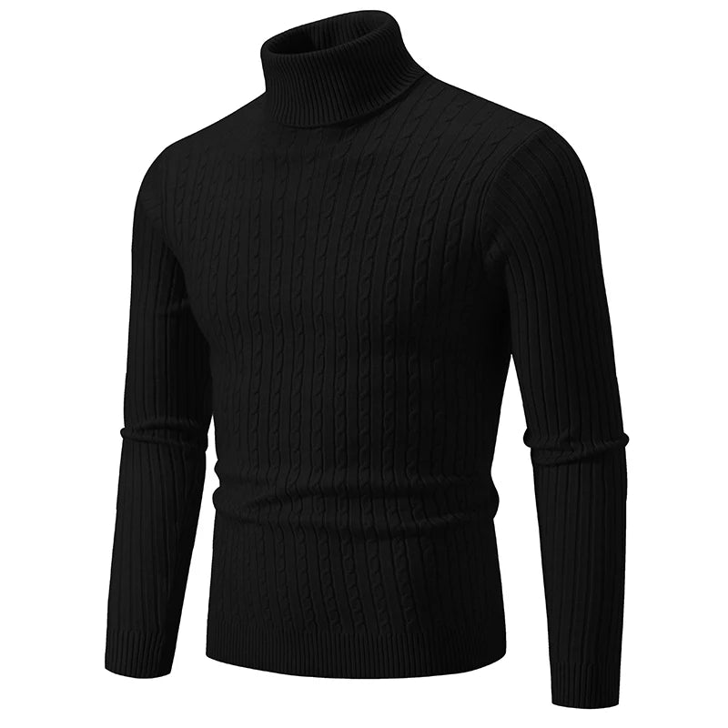 Mason casual cotton turtleneck