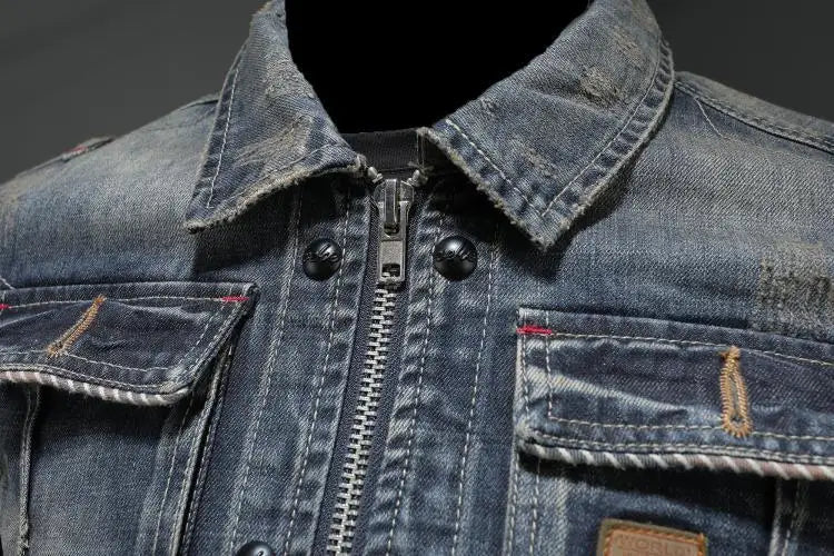 Retro denim jacket