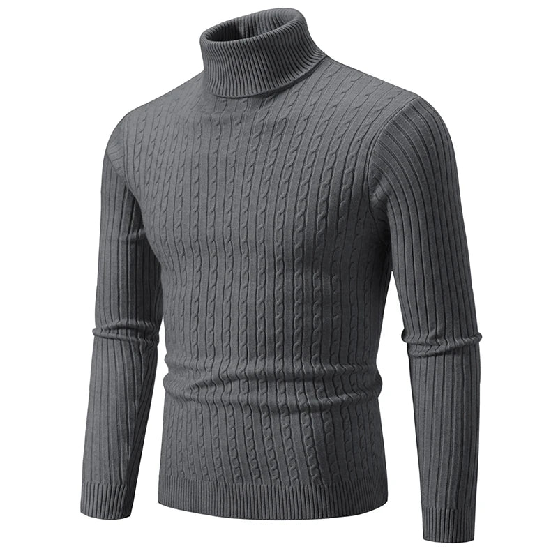 Mason casual cotton turtleneck