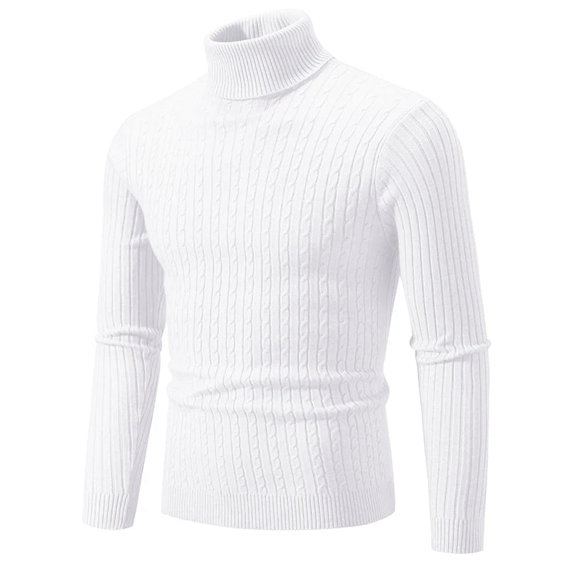 Mason casual cotton turtleneck