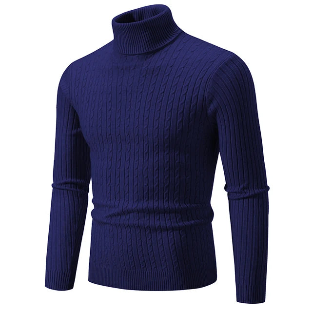 Mason casual cotton turtleneck