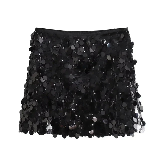 Chic Glitter Skirt