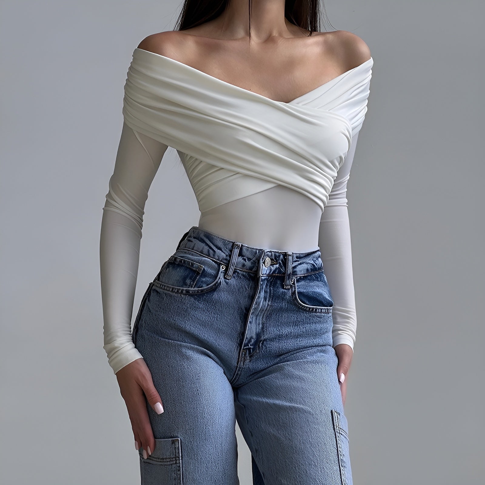 Chic off shoulder body