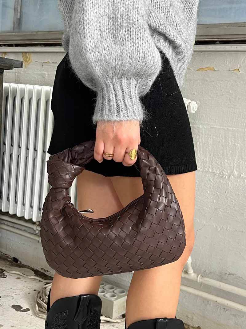 Detailed woven bag