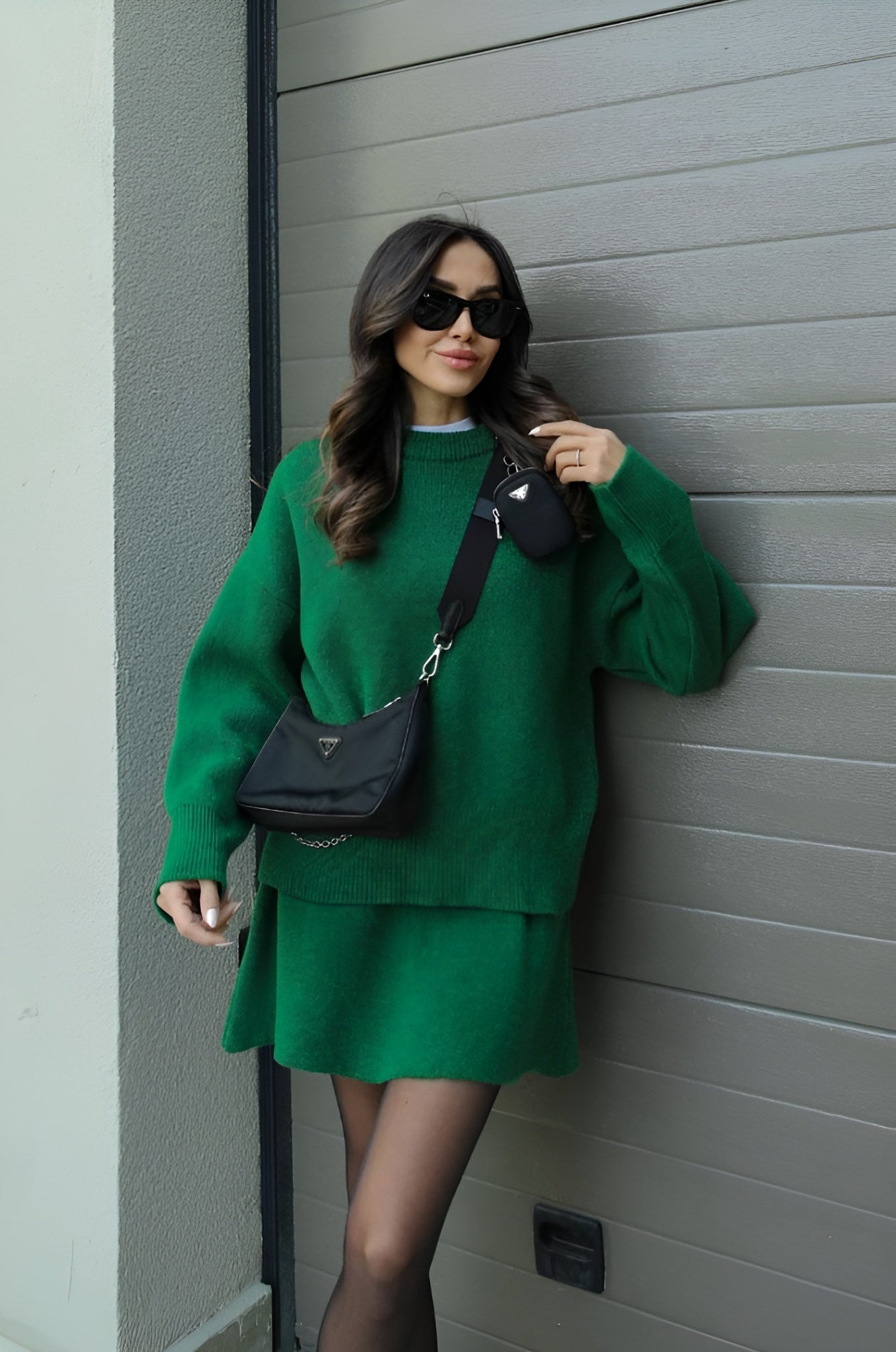 Sema Knitwear pullover with skirt